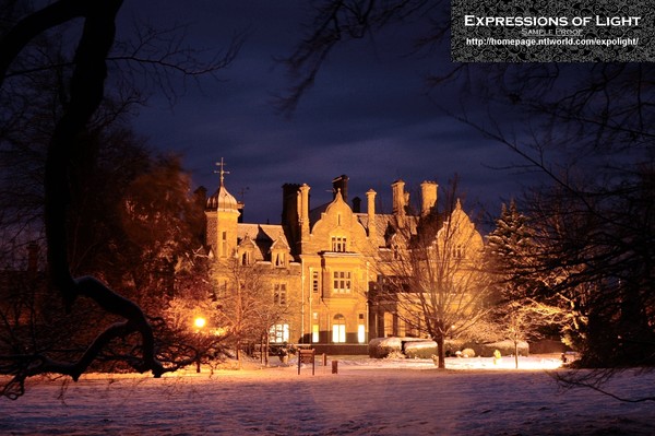 ExpoLight Branston Hall Floodlit Winter 0003C (Sample Proof Photography)