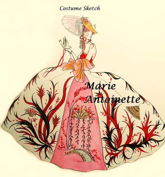 Marie Antoinette  Ink