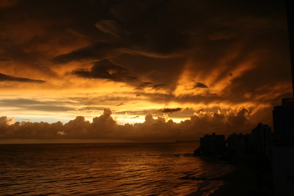 Sunrise Over San Juan