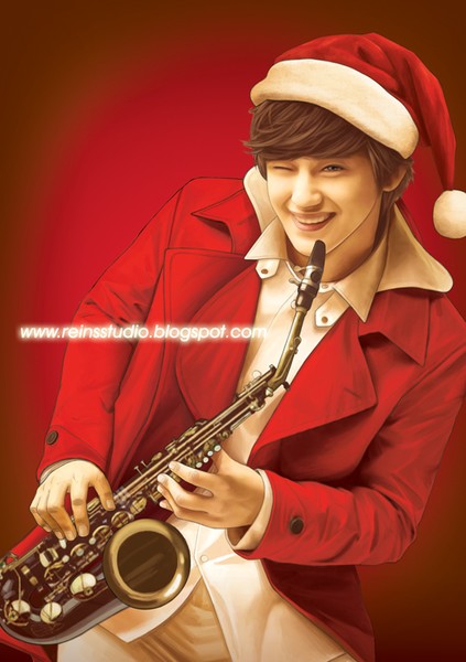 Christmas Saxofone By Reins Studio