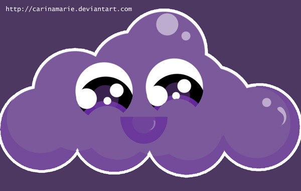 The Laughing Purple Cloud