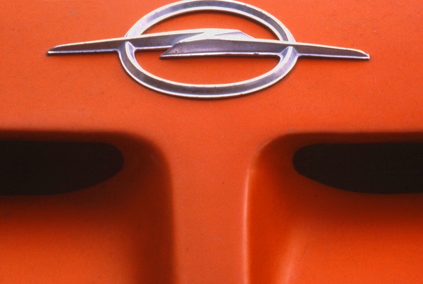 Orange Opel GT Detail