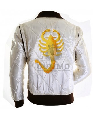 Ryan Gosling Drive Scorpion Leather Jacket