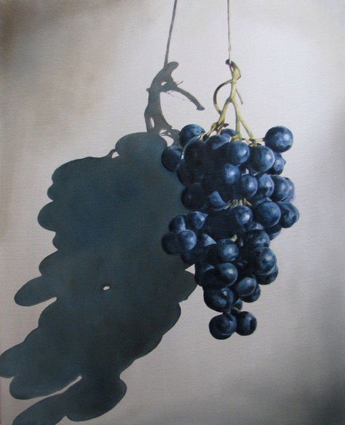 Grapes in light