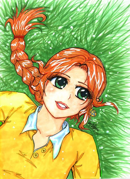 greenhouse girl 3(in the grass)