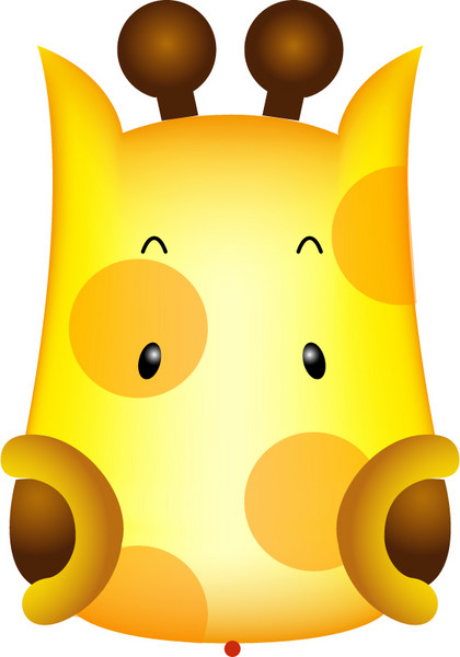 happy zoo-giraffe