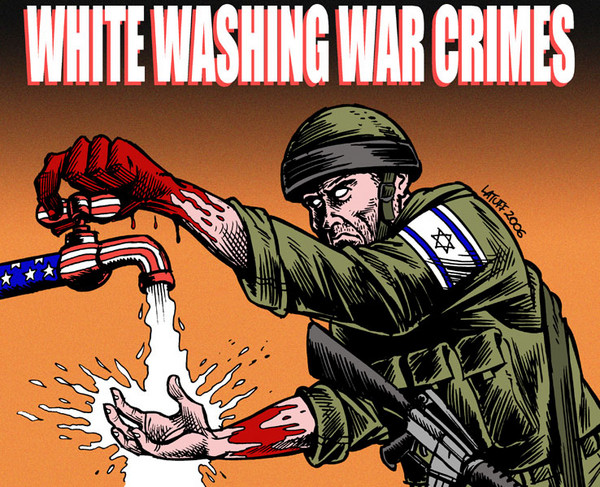 Whitewashing war crimes