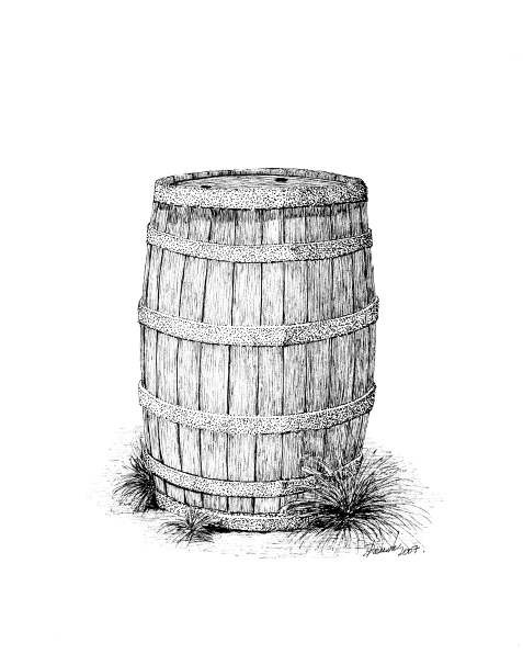 Old Wooden Barrel