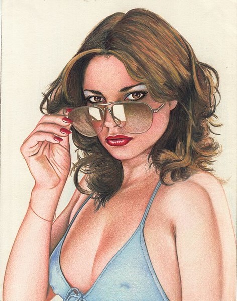 Girl with Sunglasses