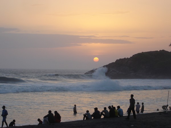 Sunset at Kovalam3