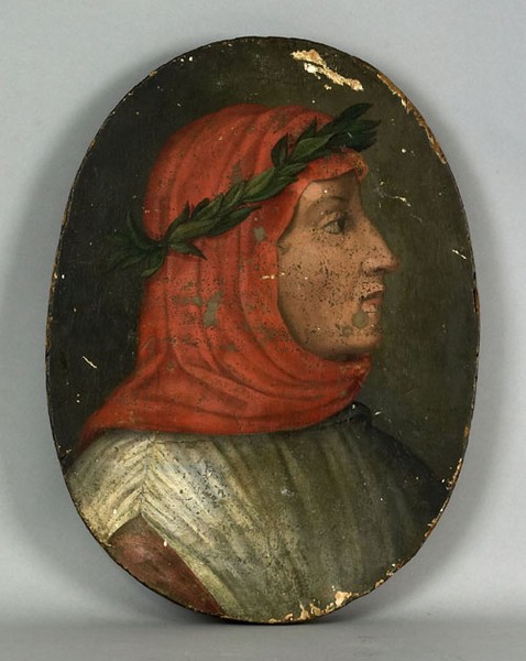 Portrait of Petrarch, 16th century, Italian