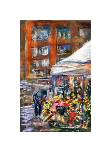 Flower Seller in Piccadilly