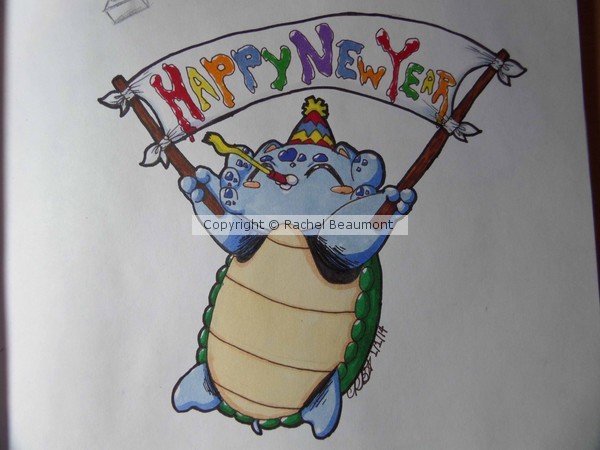 Happy New Year Turtlecat