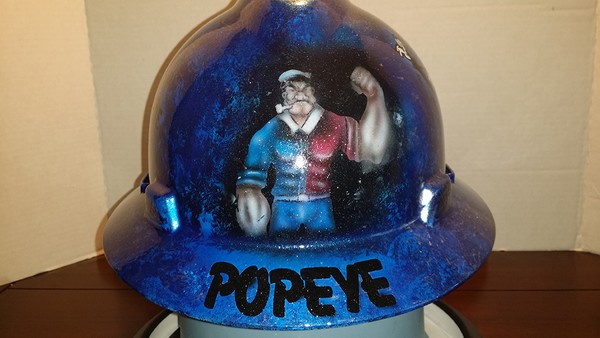 Popeye hard hat