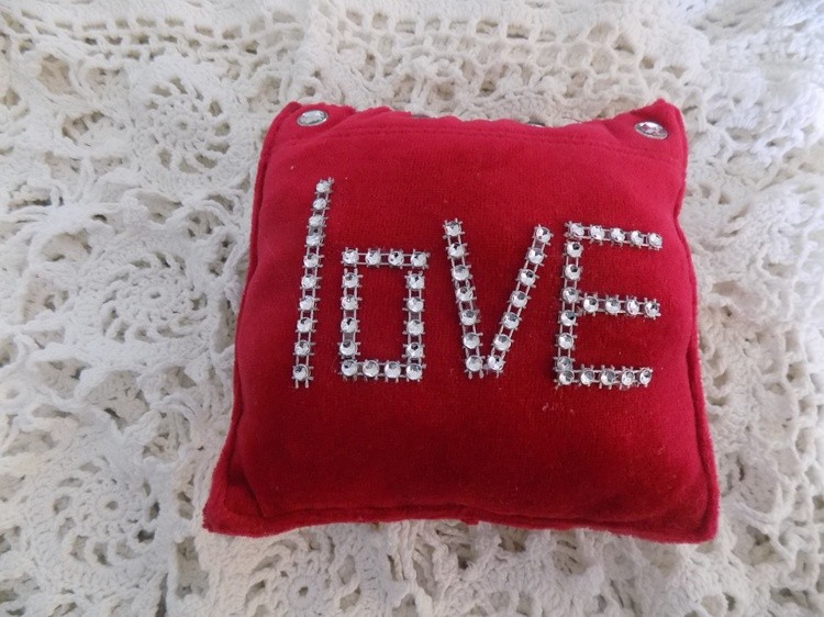 Mini Red Pillow