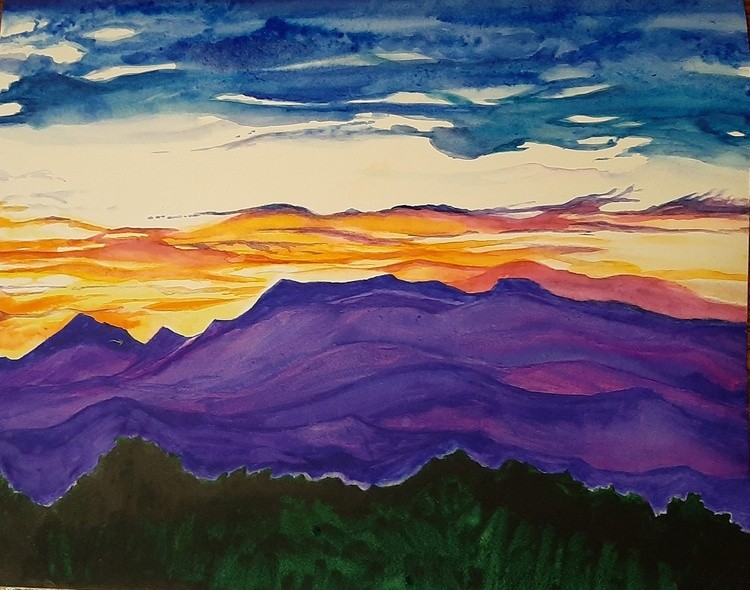Sunset in Santa Fe