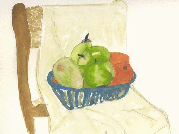 Fruit and Chair