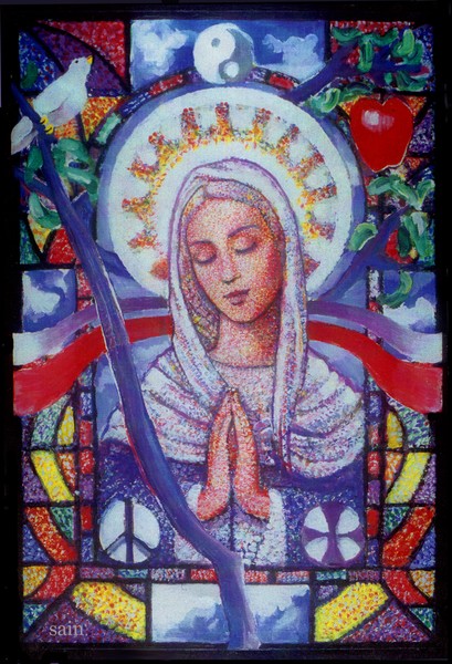 Mary with Symbols (1999)