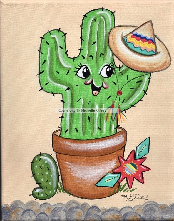Southwest Cactus Cutie