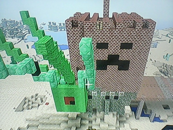 me in minecraft castle