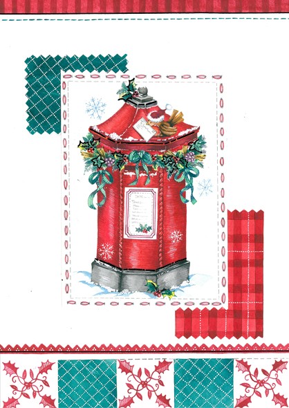 Zoe Connery Christmas mailbox