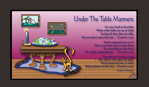 Under the Table Manners