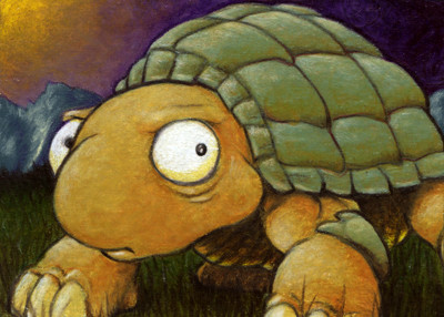 Card - Turtle Fears - SOLD