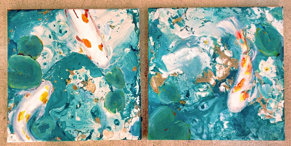 Koi Diptych