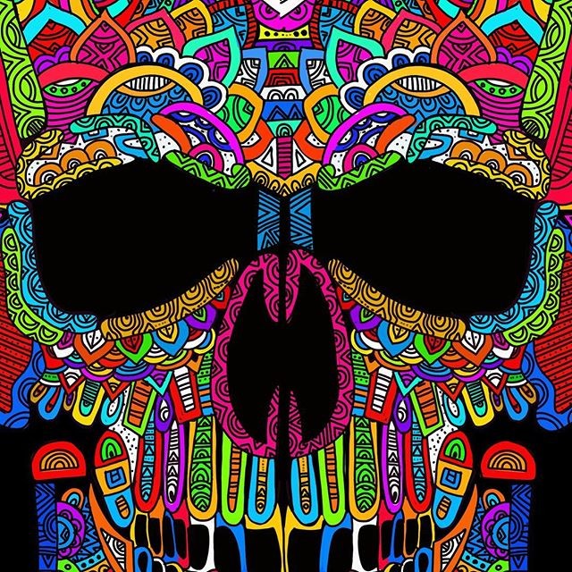 ??????????????????
#skull #doodle #doodleart #skullart #zentangle #psychedelicart #procreate #drawi