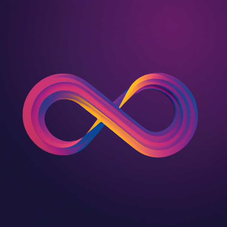 infinity sign art work    infinity logo image design