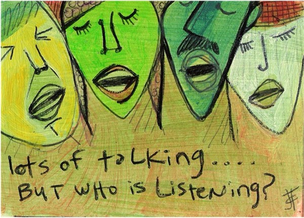 Lots of talking, but who is listening? - ACEO