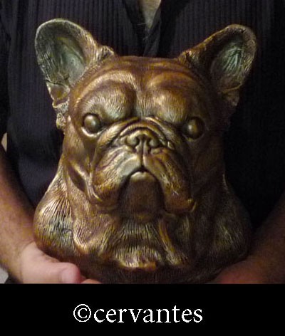Larger then Life French Bulldog Bust