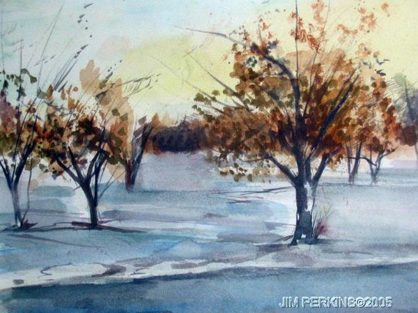 WINTER ORCHARD