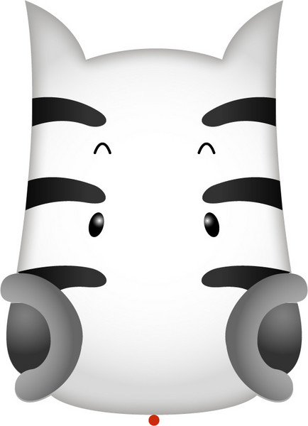 happy zoo-zebra
