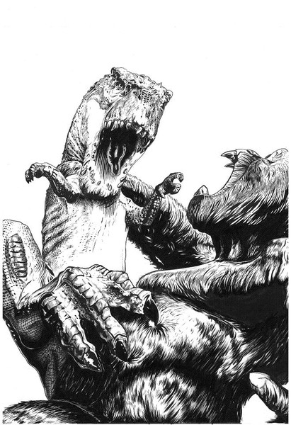 Kong vs. T-Rex
