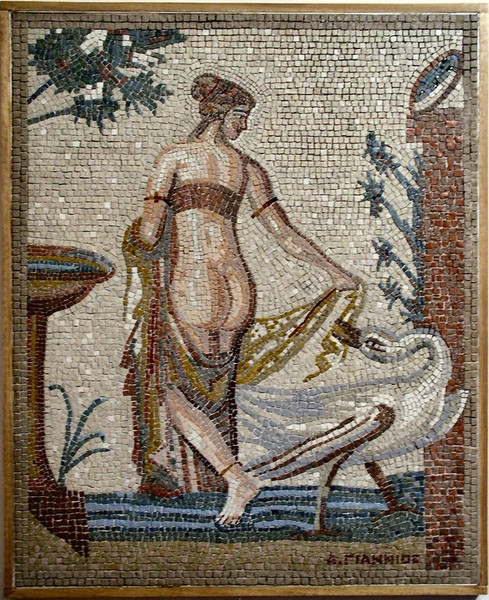 LEDA AND THE SWAN - mosaic