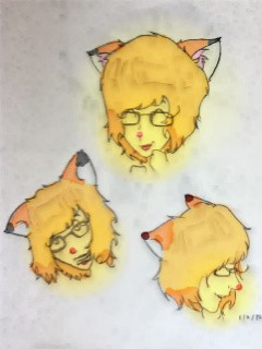 Fox Gal. (Character Idea)