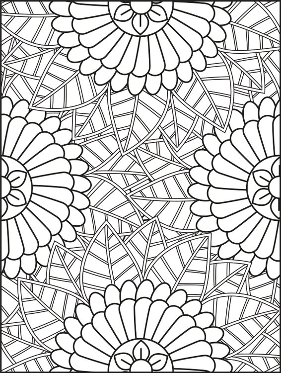Abstract Coloring Pages 36