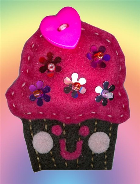 Feltie Cupcake
