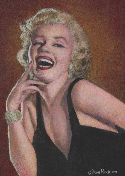 Marilyn Monroe portrait by Dean Huck