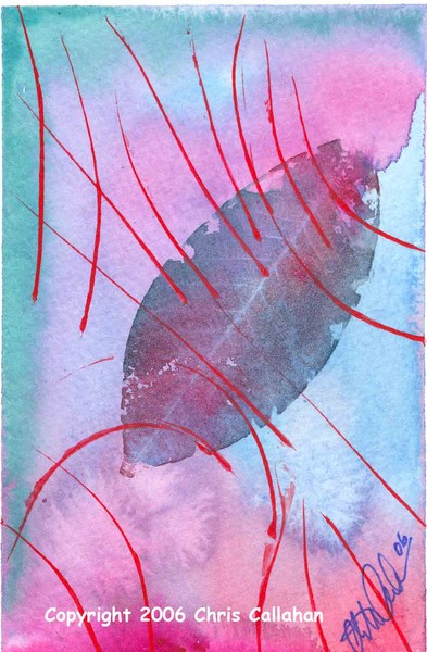 Leave Abstract ACEO