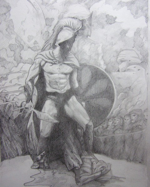 sparta composition study drawing