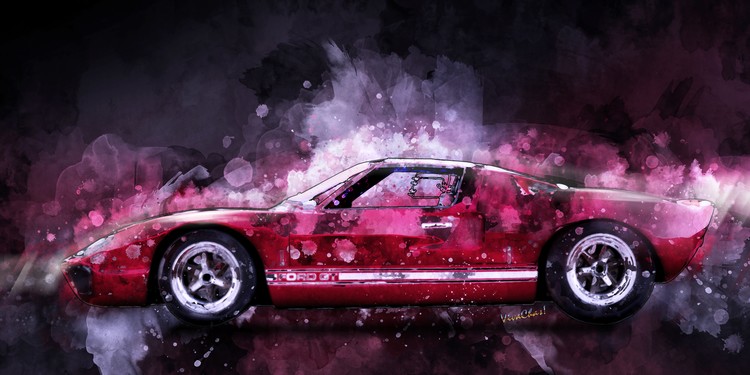 Ford GT 40 Night Moves