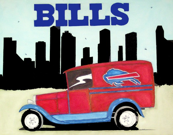 Buffalo Bills Muscle Car