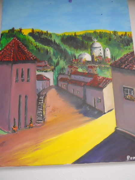 Spanish Village oil original