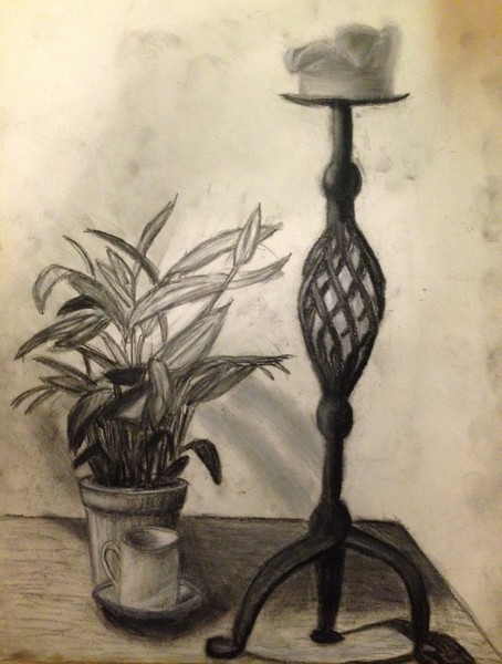 Still Life With Candle