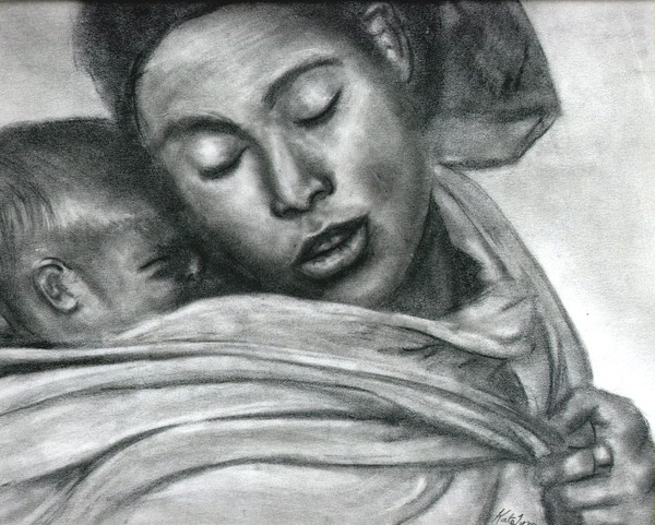 Ethiopian Mother and Baby