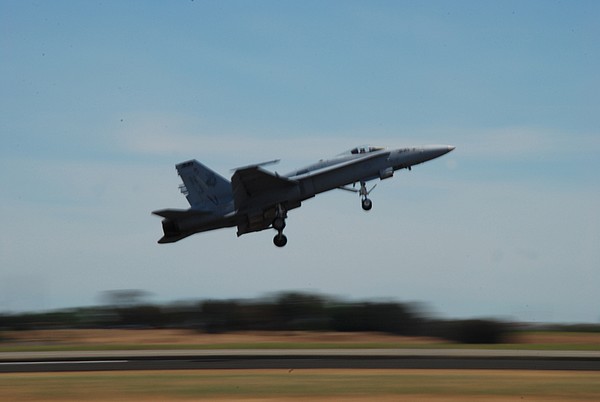F-18 Taking Off