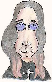 Ozzy Osbourne Caricature