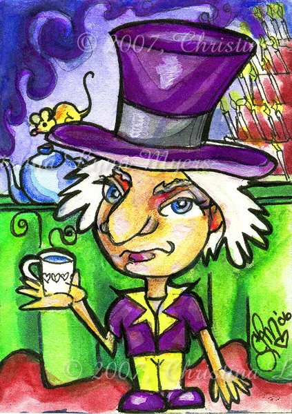 Mad Hatter ACEO